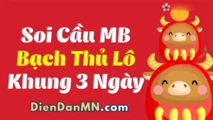 Soi Cầu Bạch Thủ Khung 3 Ngày Hôm Nay Trên Dien Dan Mn
